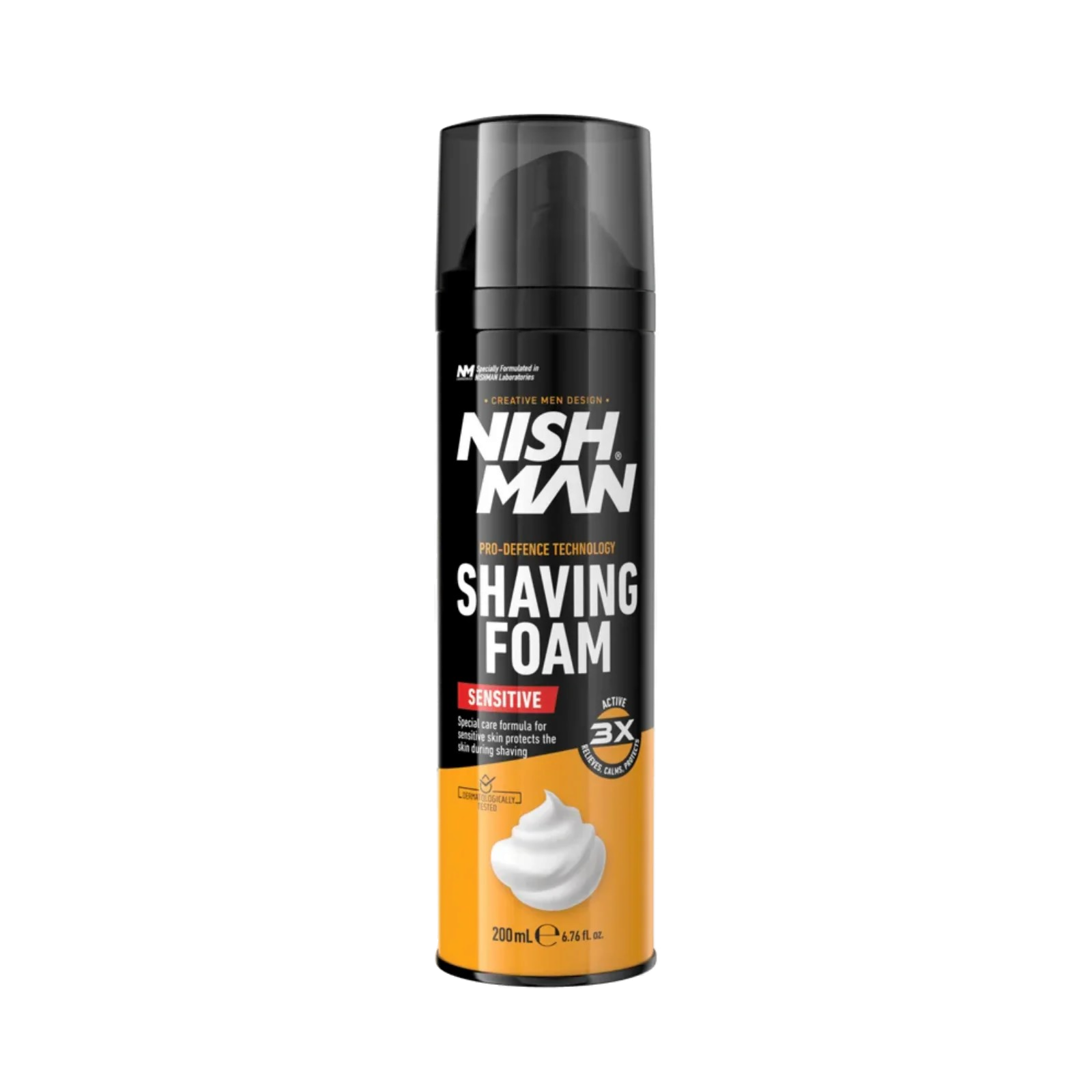 Spumă de ras Nishman Shaving Foam Sensitive 200ml