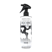 Balsam-spray bifazic Immortal Infuse Milk Bomb, 500ml, Olimpstore, alb-negru, sticlă plastic.