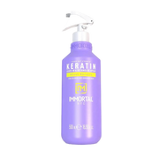 Balsam-spray bifazic violet Olafstore Immortal Keratin 500ml păr sănătos strălucitor.
