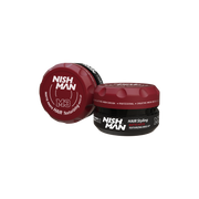 Ceară mată pentru păr Nishman Matte Paste M3, 30ml, Olimpstore, cutie neagră-roșie.