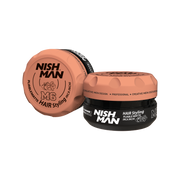 Ceară mată Nishman Pliable Matte M6 Inca Inchi 100ml brand Olimpstore, capac portocaliu.