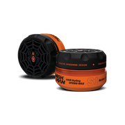 Ceară păr Olimpstore Nishman Spider Wax S1 Black Widow, 100ml, capac negru, recipient portocaliu.