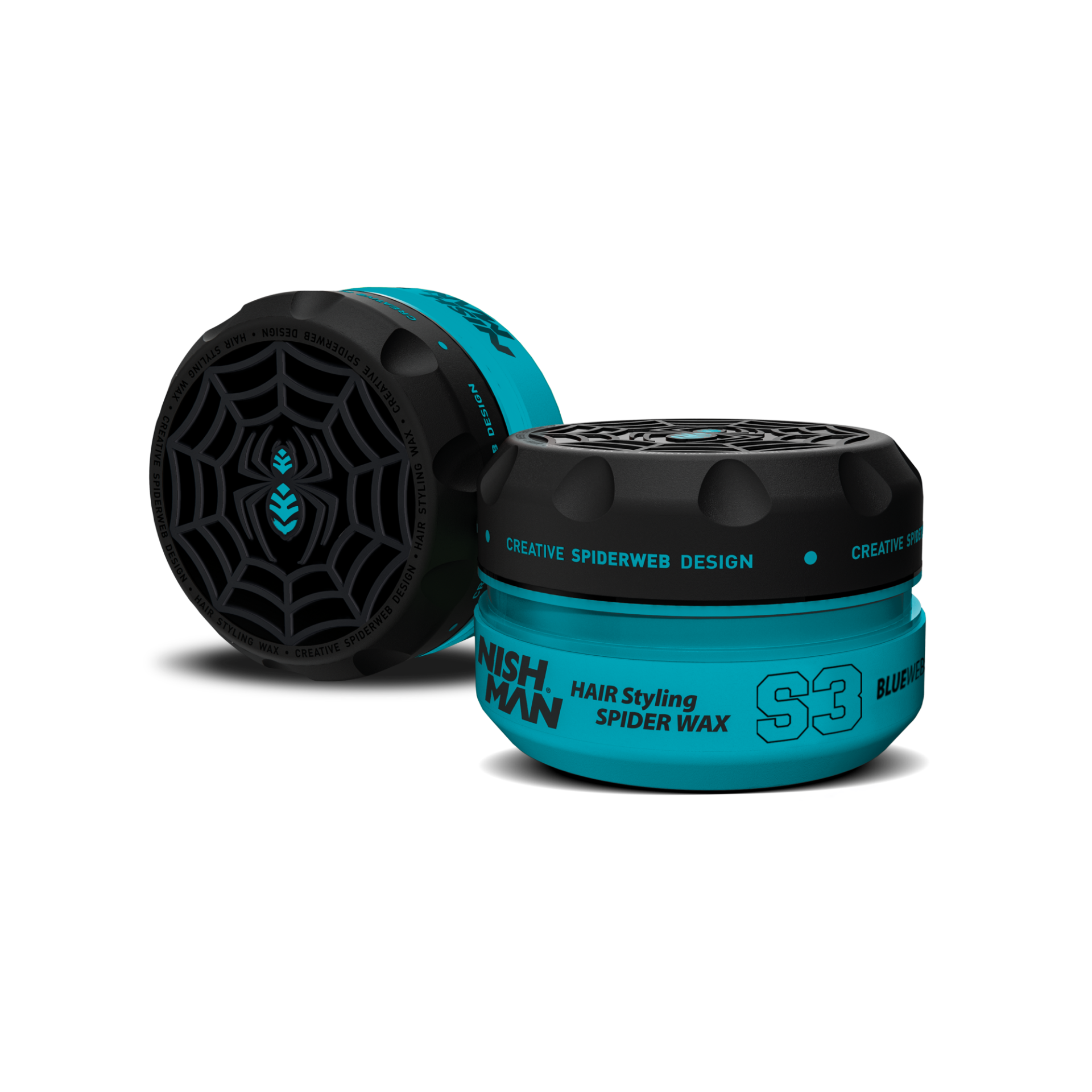 Ceară păr pânză Olimpstore Nishman Spider Wax S3 albastru, 100ml