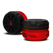 Ceară păr Nishman Spider Wax S6 Keratin 150ml roșu-negru Olimpstore