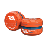 Ceară păr Nishman Aqua Wax 02, portocalie, 150ml, brand Olimpstore.