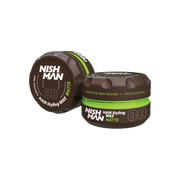 Ceară păr Nishman Aqua Wax 08, cutie brună cu verde, 150ml, Olimpstore