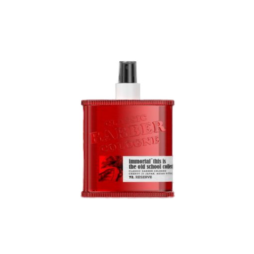 Colonie după ras Olimpstore Immortal Old School Cologne 72 Reserve, sticlă roșie, 150ml.