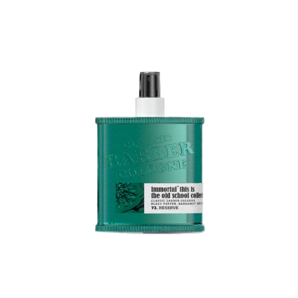 Sticlă verde Colonie Immortal Old School 73 Reserve Olimpstore 150ml.