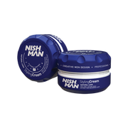 Cremă-ceară păr Nishman Hair Styling Cream Wax 5, albastră, Olimpstore.