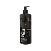 Cremă-colonie 2în1 Nishman negru 400ml, brand Olimpstore, îngrijire după ras.