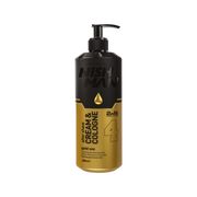 Cremă-colonie după ras Nishman Gold One 400ml, negru și auriu, Olimpstore