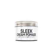Cremă-pomadă pentru păr Immortal Sleek, 100ml, cutie metalică argintie, brand Olimpstore