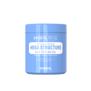 Gel styling cu cheratină Olimpstore Immortal Mega Structure, 500ml, albastru.