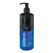 Gel pentru ras energizant Nishman de la Olimpstore, sticlă albastră, 400ml.