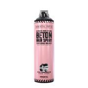 Spray păr 500ml Immortal Beton Flexible Gold, Olimpstore, recipient roz, capac negru.