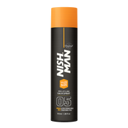 Lac de păr ultra strong Nishman 05 769ml negru și portocaliu Olimpstore