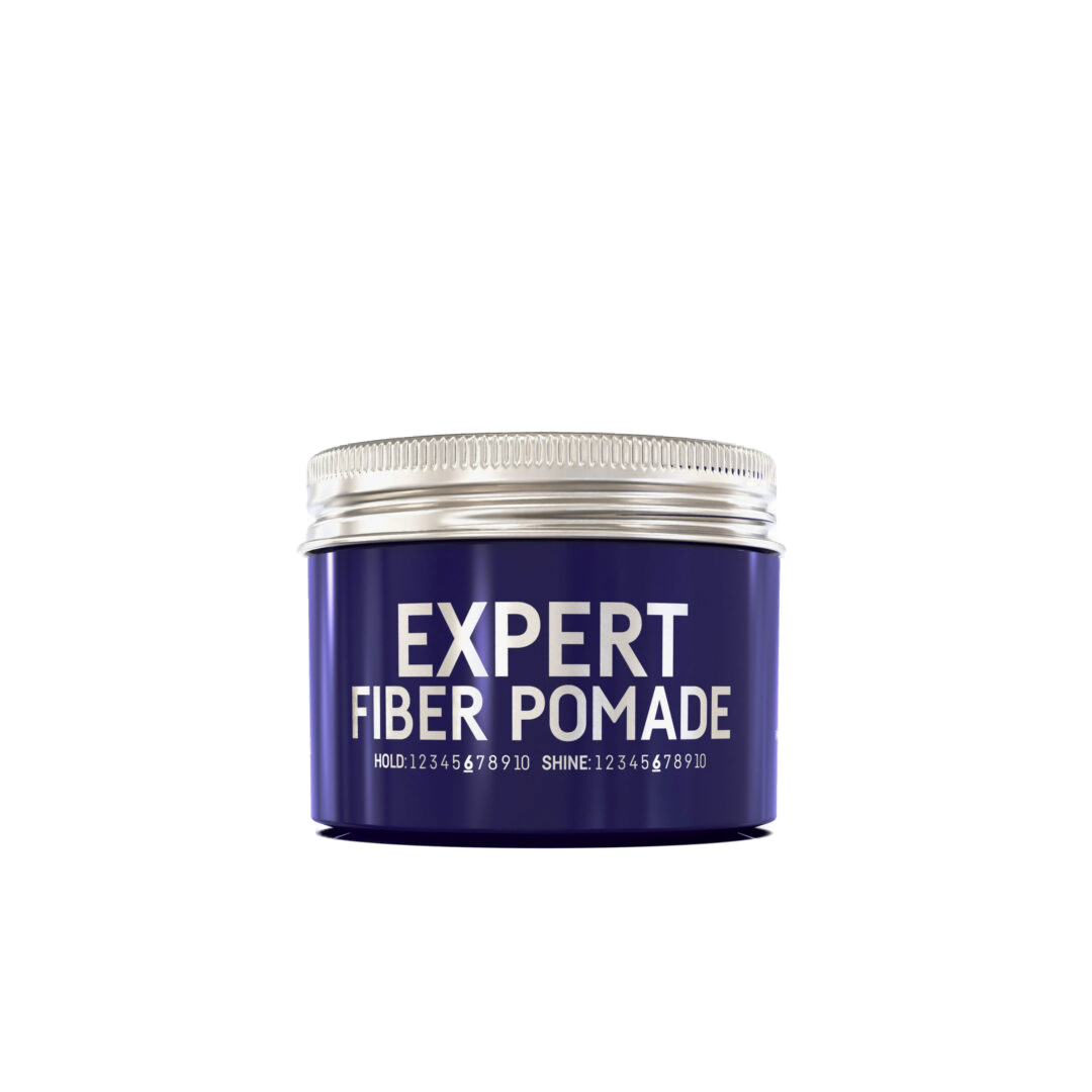 Olimpstore pânză-pomadă pentru păr, cutie metalic argintie și albastru, 100ml.