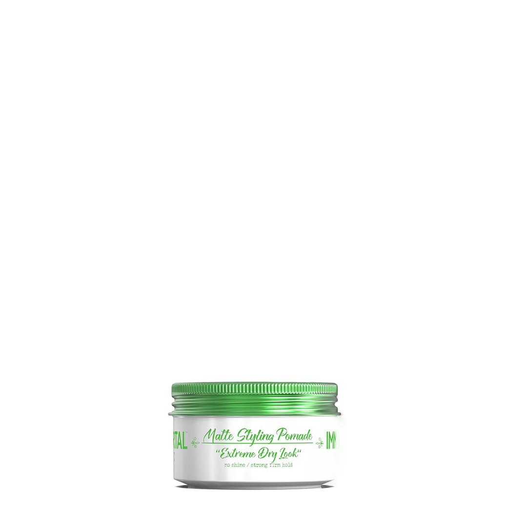 Pomadă mată Immortal NYC 150ml capac argintiu, Olimpstore, aspect modern.