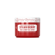 Scrub facial Olimpstore Immortal Infuse 150ml, alb și roșu.