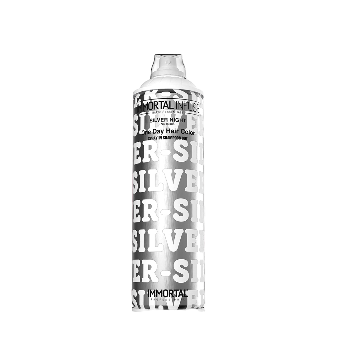 Spray de păr Immortal One Day Silver Night 200ml de la Olimpstore, argintiu.