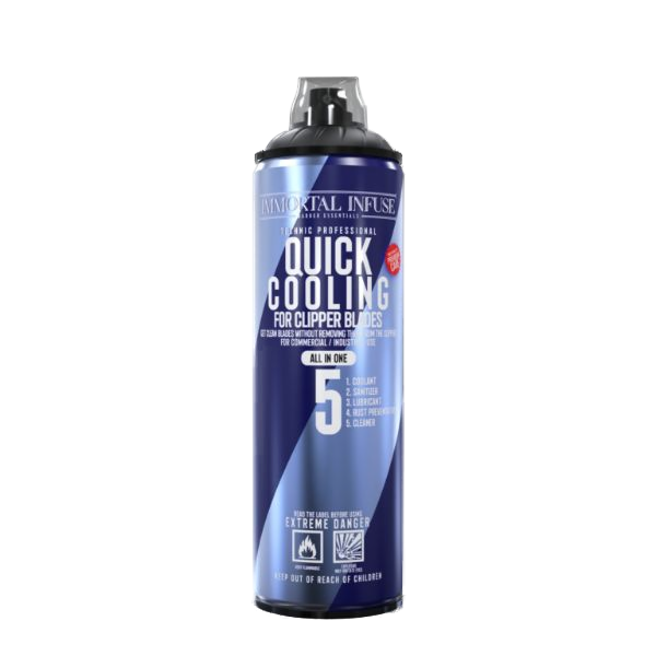 Spray de răcire Olimstore Immortal Quick Cooling Spray 500ml albastru cu negru