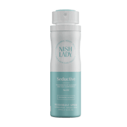 Spray deodorant NishLady Seductive 02 200ml alb și turcoaz, brand Olimpstore.