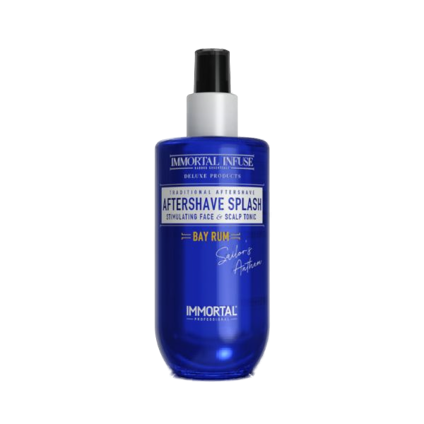 Spray tonic Imortal Infuse Aftershave Bay Rum 250ml albastru, Olimpstore.