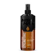 Tonic-spray Nishman Hair Grooming 200ml, negru și portocaliu, Olimpstore.