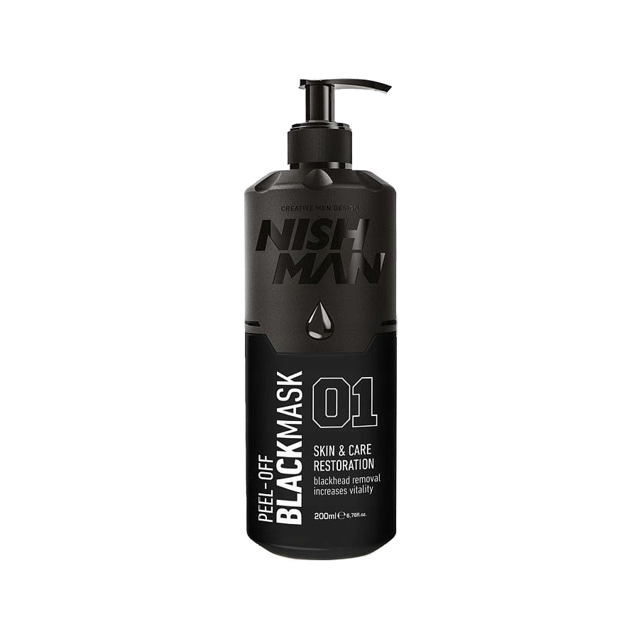 masca-de-curatare-pentru-fata-nishman-peel-of-mask-black-200ml