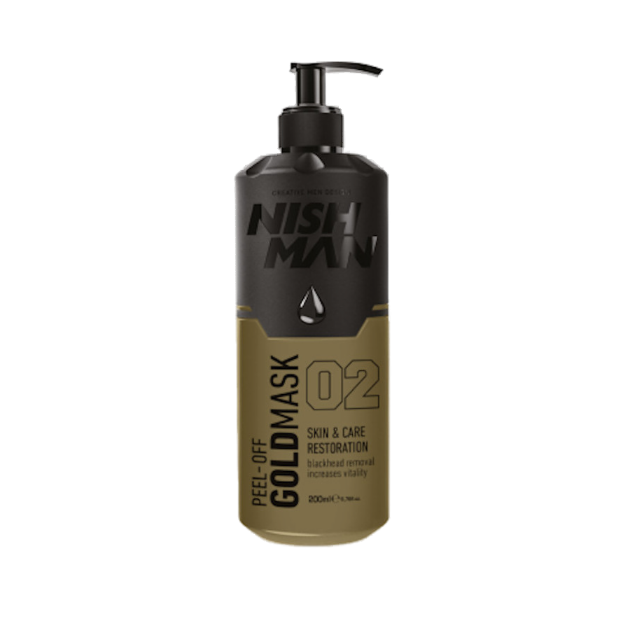 masca-de-curatare-pentru-fata-nishman-peel-of-mask-gold-200ml
