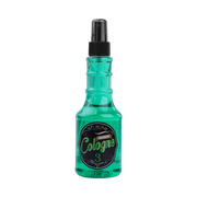 Colonie după ras Totex Barber Cologne 3 Green 250ml de la Olimpstore, flacon spray transparent, lichid verde, capac negru.